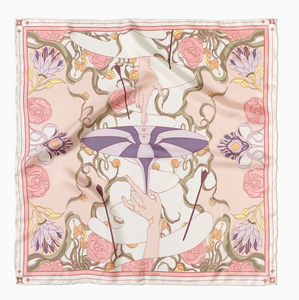 "the Dreamer" Bandana Silk Scarf