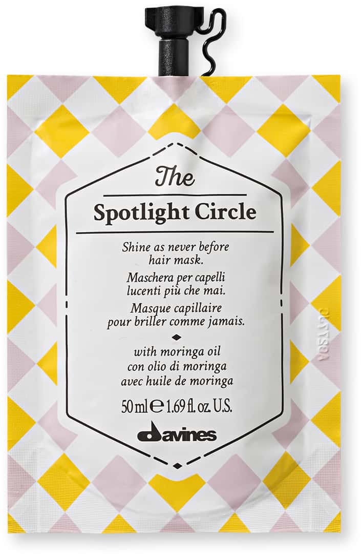 The Spotlight Circle Shine Hair Mask Fabric Hair Care